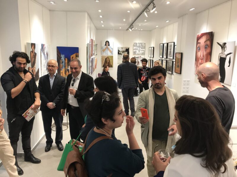 Paris Group Exhibition at Linda Farrell Gallery | Mohammad Moravej